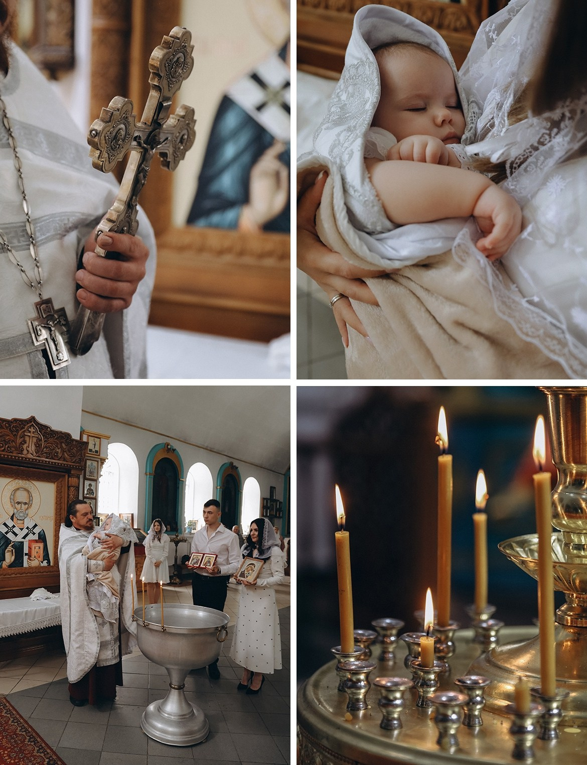 Таинство Крещения. Свадебный и семейный фотограф Захарова Юлия