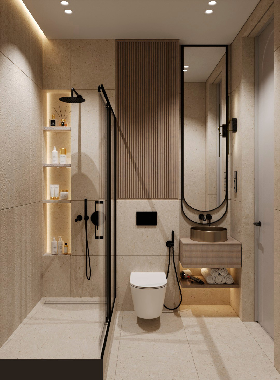 Квартира 135 м². г. Красноярск. ПРОЕКТИРОВАНИЕ ИНТЕРЬЕРОВ И АРХИТЕКТУРНЫХ РЕШЕНИЙ В СТУДИИ SHELOFAST DESIGN