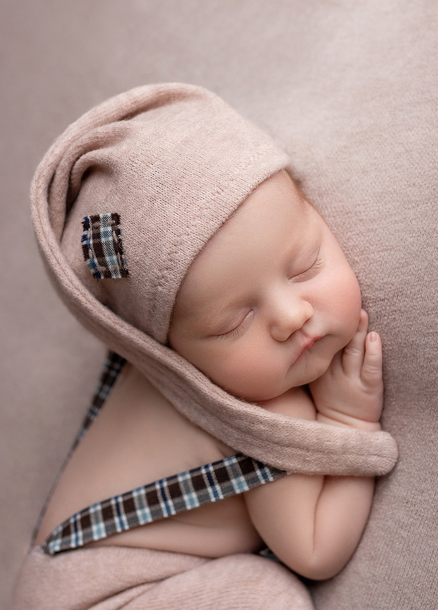 Newborn съёмка Фёдора. Фотограф новорождённых и малышей до года в Москве и Московской области