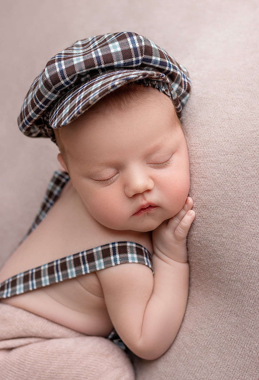 Newborn съёмка Фёдора. Фотограф новорождённых и малышей до года в Москве и Московской области