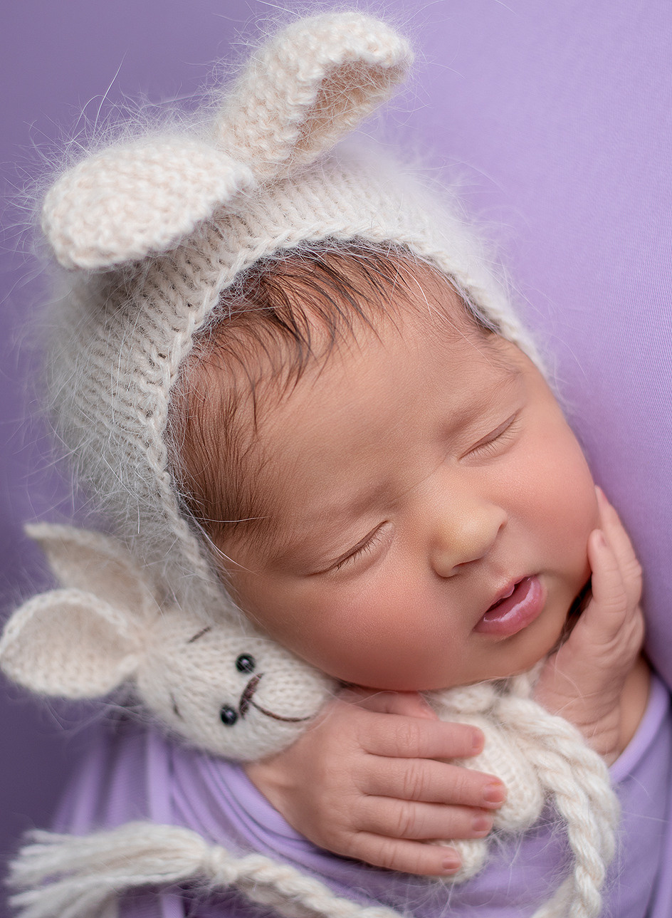 Newborn съёмка Машеньки. Фотограф новорождённых и малышей до года в Москве и Московской области