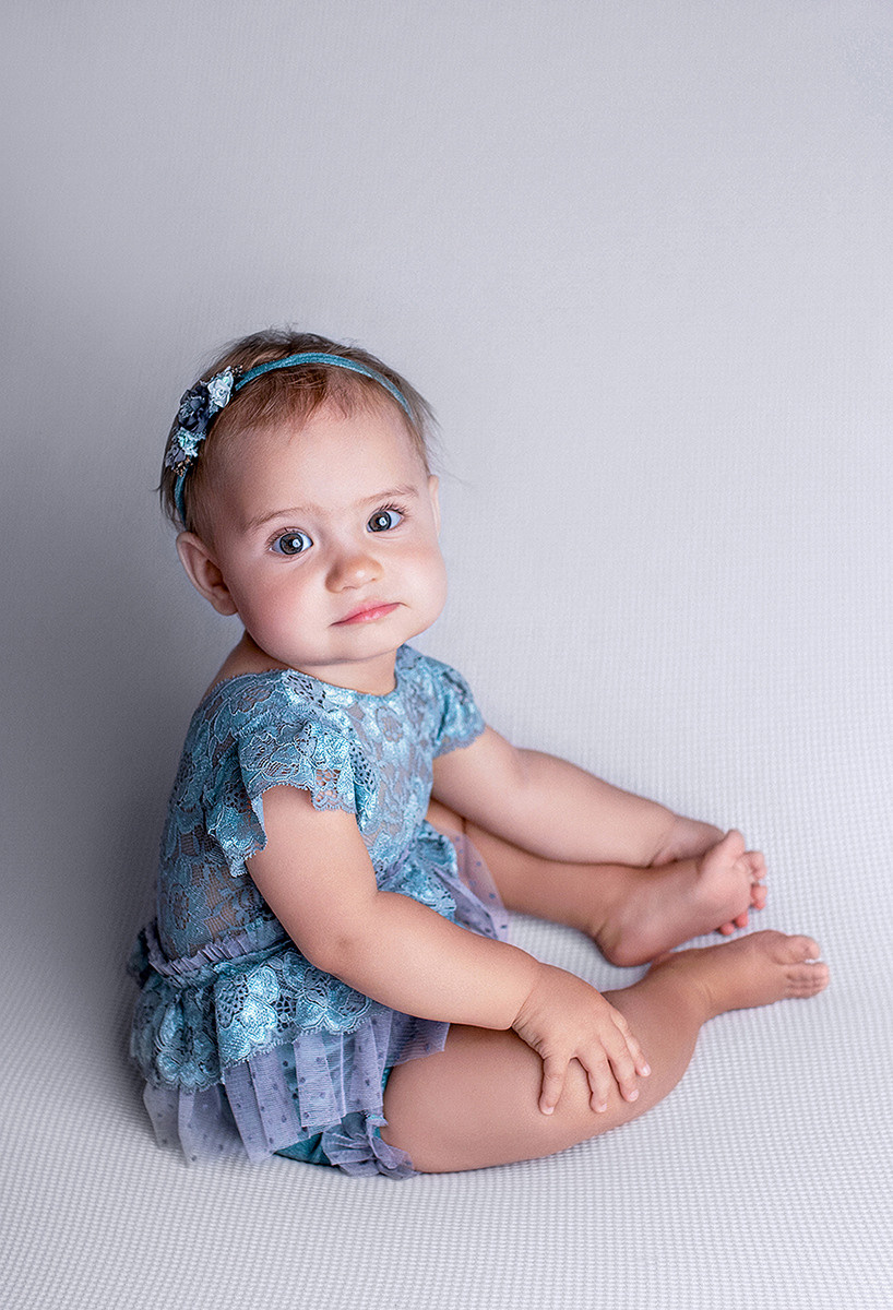 1 Годик Анюте. Фотограф новорождённых и малышей до года в Москве и Московской области
