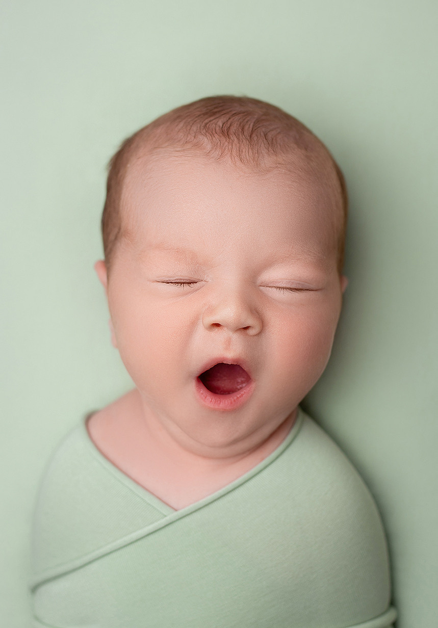 Newborn съёмка Фёдора. Фотограф новорождённых и малышей до года в Москве и Московской области