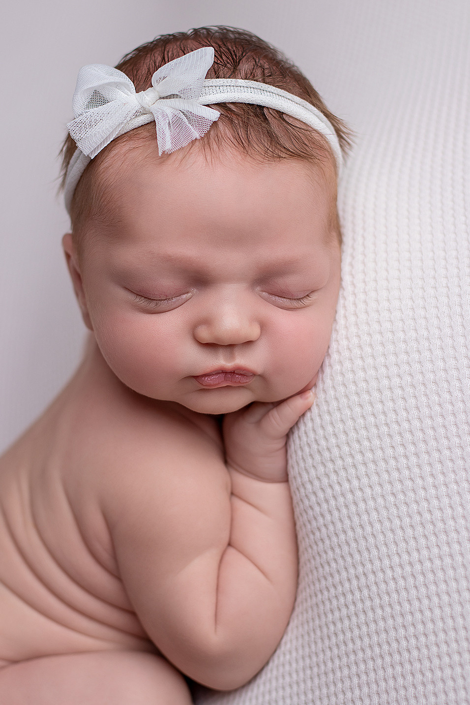 Newborn съёмка Александры. Фотограф новорождённых и малышей до года в Москве и Московской области