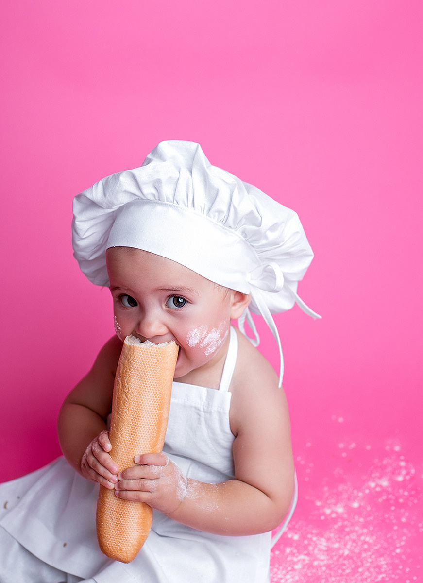 1 Годик Анюте. Фотограф новорождённых и малышей до года в Москве и Московской области