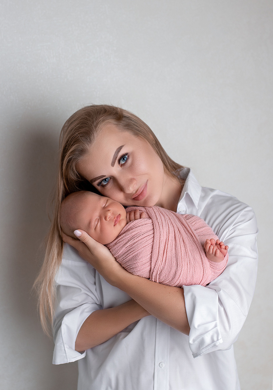 Newborn съёмка Аришы. Фотограф новорождённых и малышей до года в Москве и Московской области
