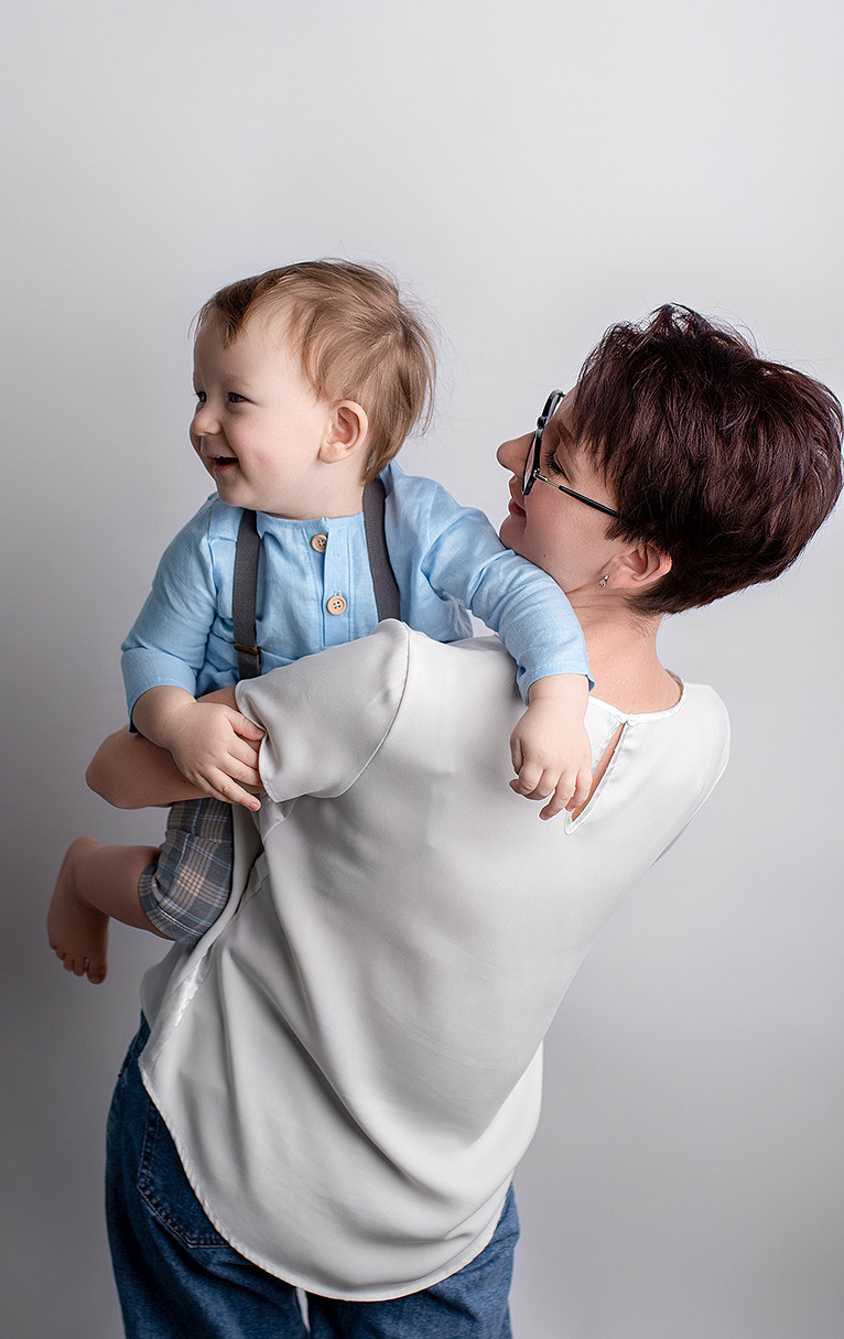 1 Годик Ванечке. Фотограф новорождённых и малышей до года в Москве и Московской области