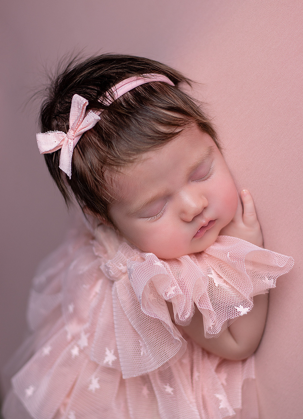 Newborn съёмка Дашеньки. Фотограф новорождённых и малышей до года в Москве и Московской области