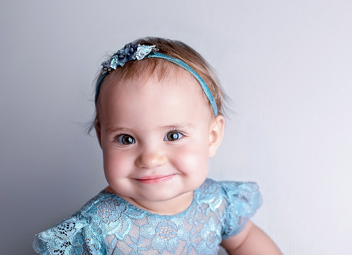 1 Годик Анюте. Фотограф новорождённых и малышей до года в Москве и Московской области