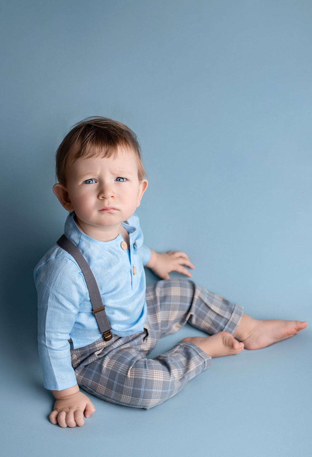 1 Годик Ванечке. Фотограф новорождённых и малышей до года в Москве и Московской области