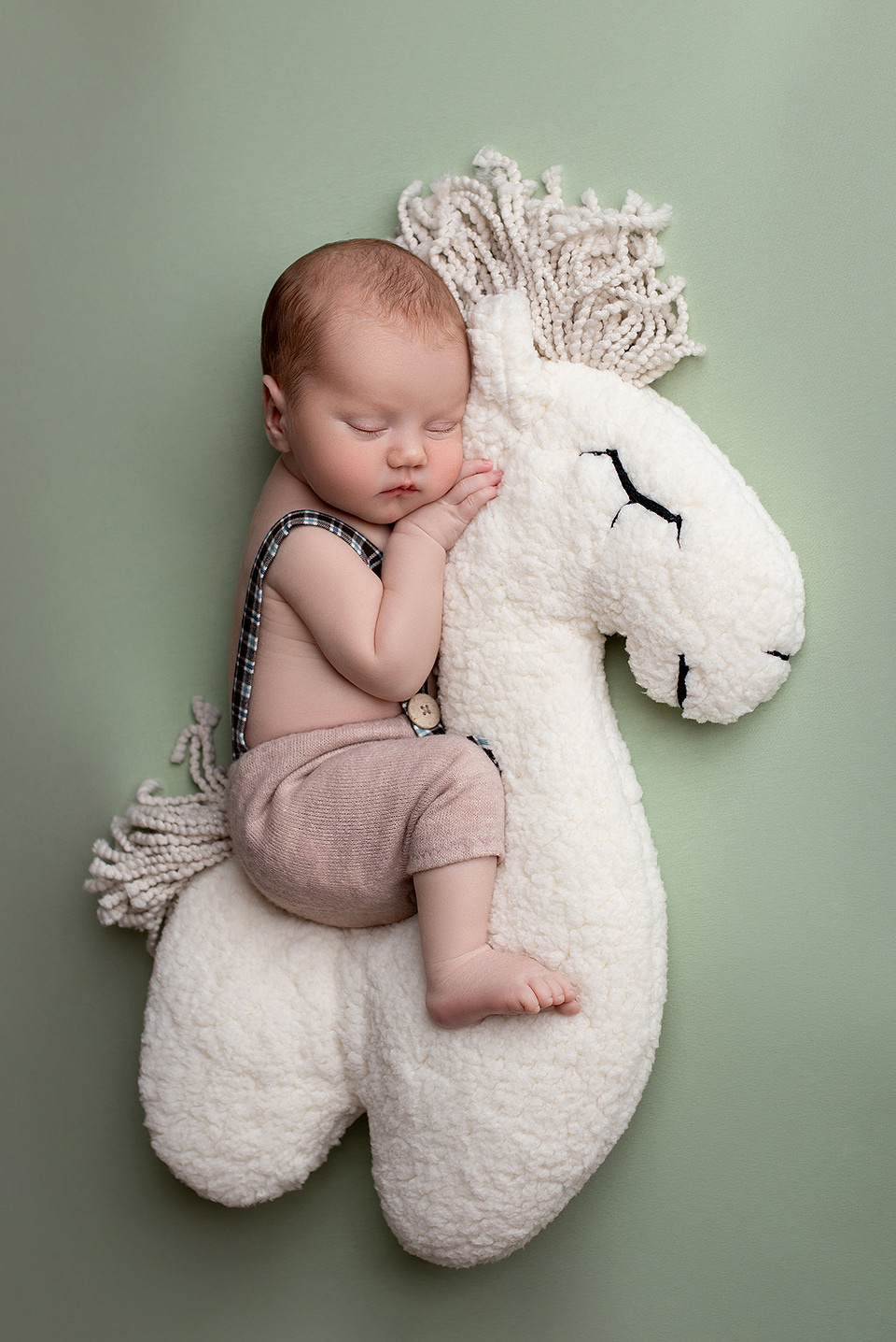 Newborn съёмка Фёдора. Фотограф новорождённых и малышей до года в Москве и Московской области