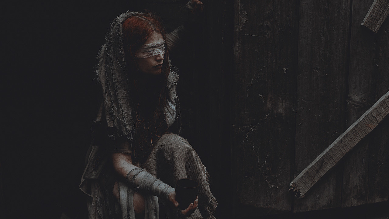 «Нищенка». Фотограф женского портрета Екатерина Сигат