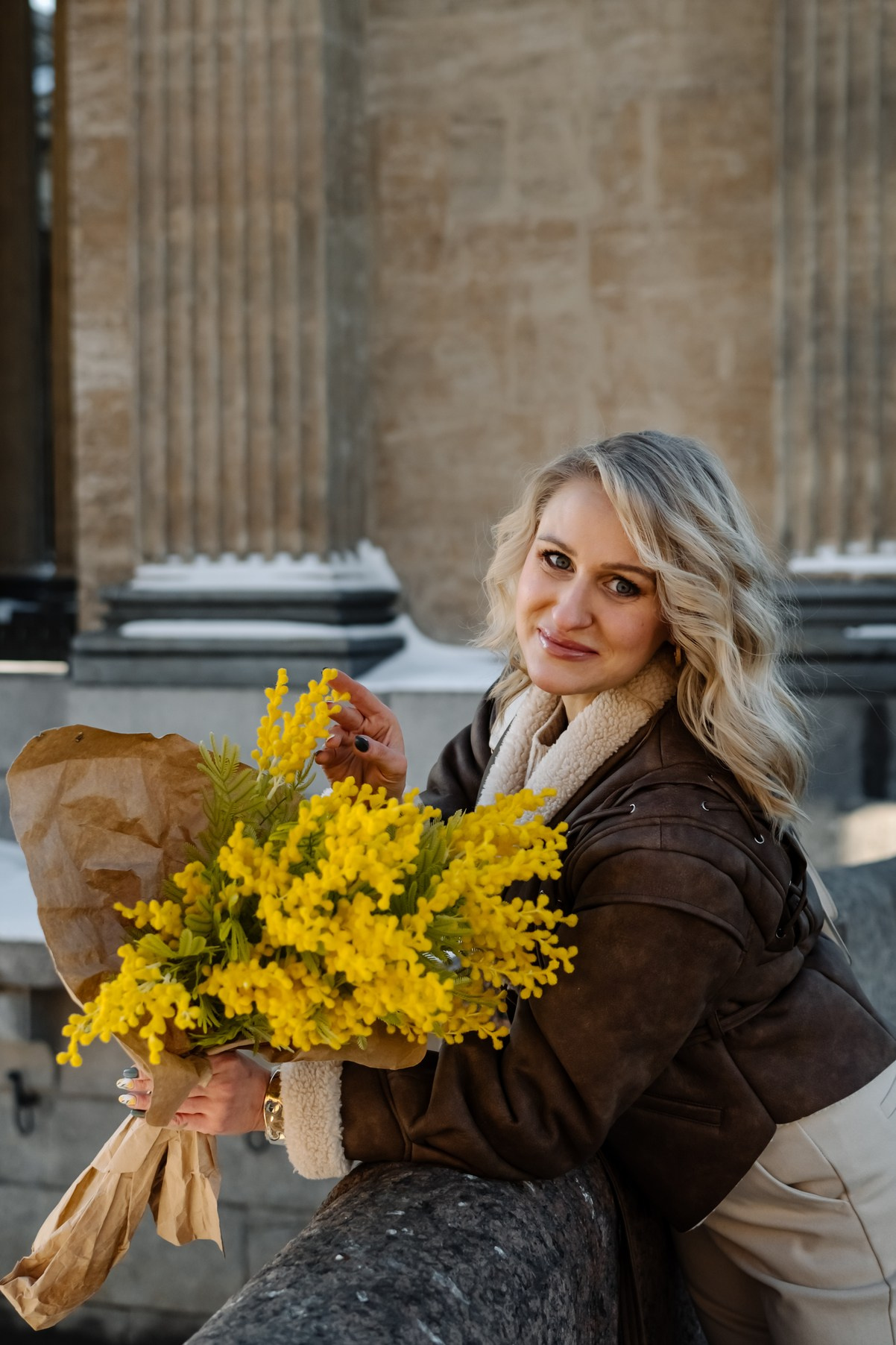 Весна. Прогулка с цветами. Свадебный и семейный фотограф в Санкт-Петербурге Елена Худякова
