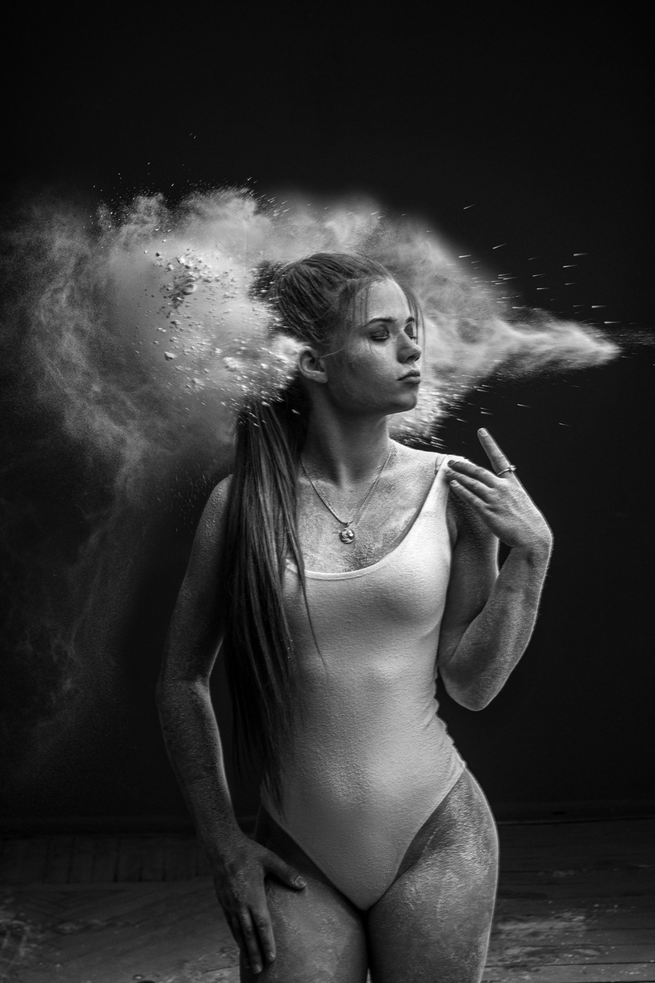 Съемка с мукой. Фотографы в городе Волгограде — Людмила Агеева и Алексей Околелов