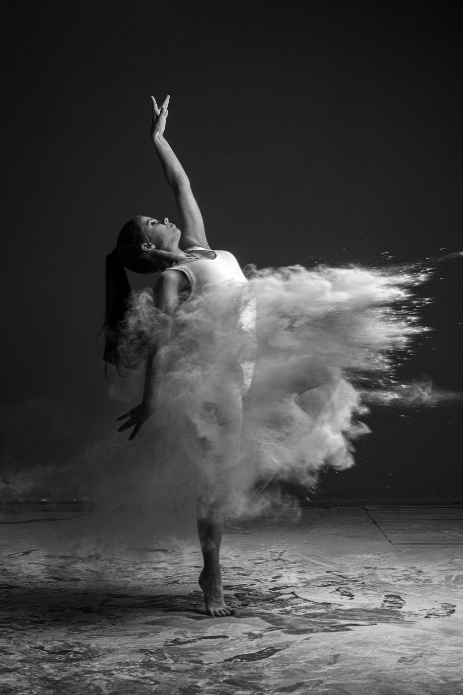 Съемка с мукой. Фотографы в городе Волгограде — Людмила Агеева и Алексей Околелов