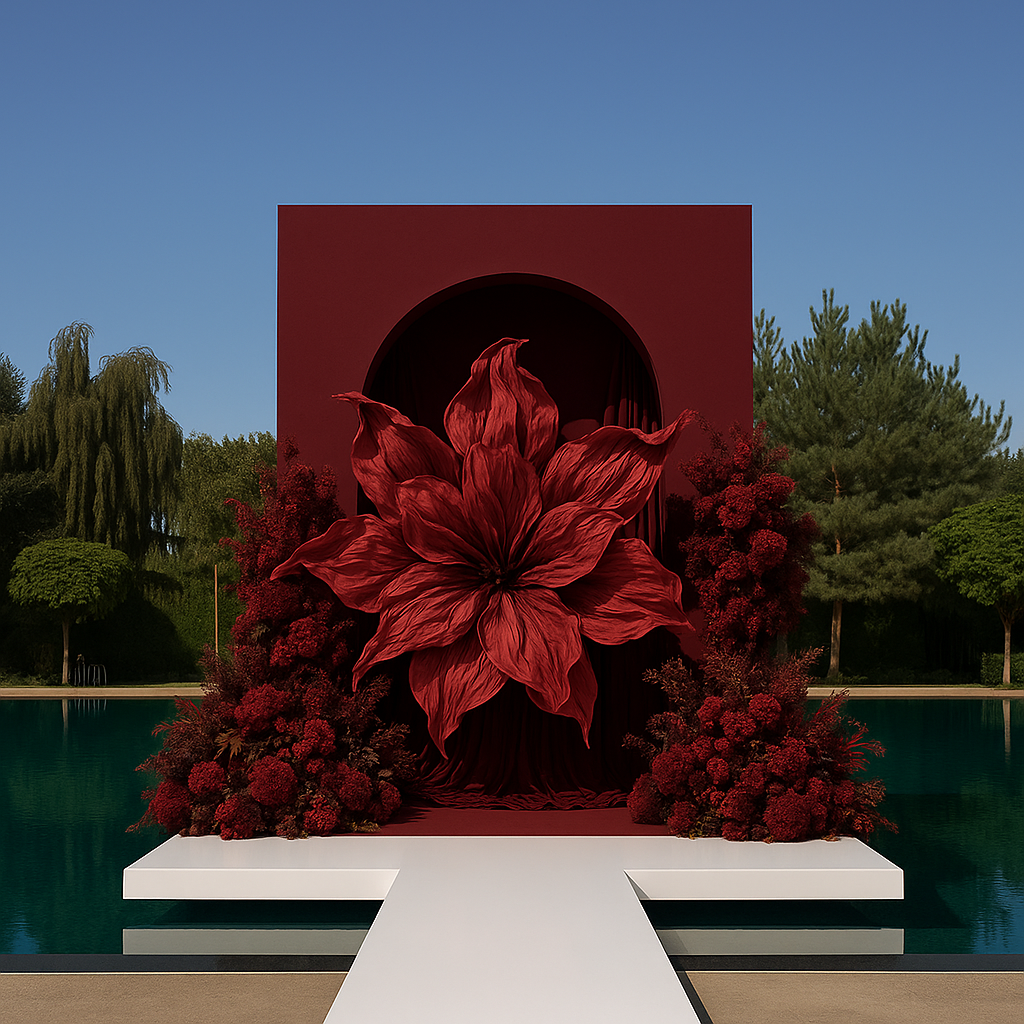 Разработка эскизов выездной регистрации для организатора Ирины Пушкаревой. Главная