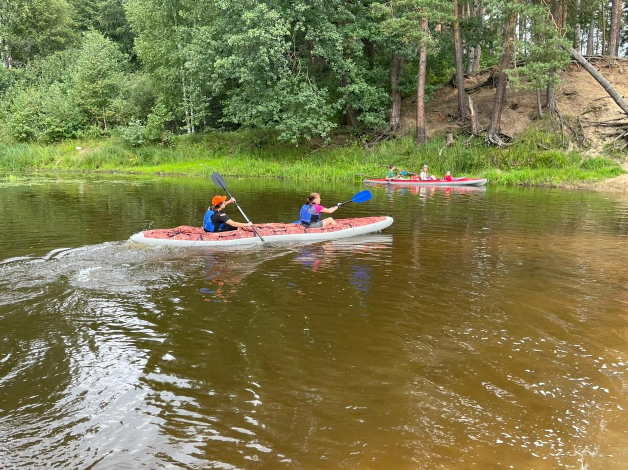Сплав на байдарках 21.08.21. Галерея Фантим