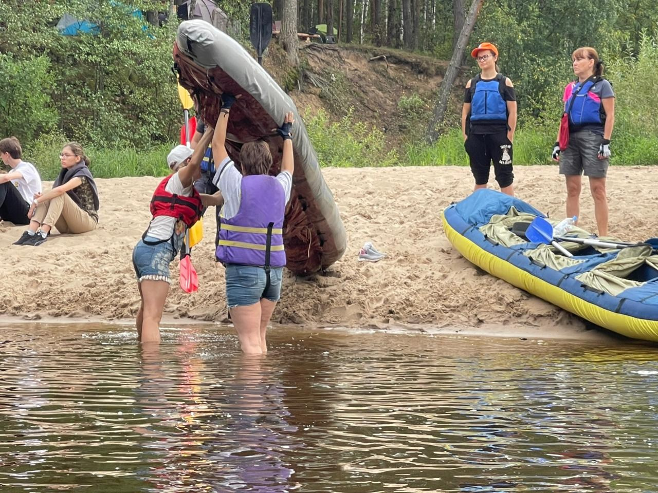 Сплав на байдарках 21.08.21. Галерея Фантим