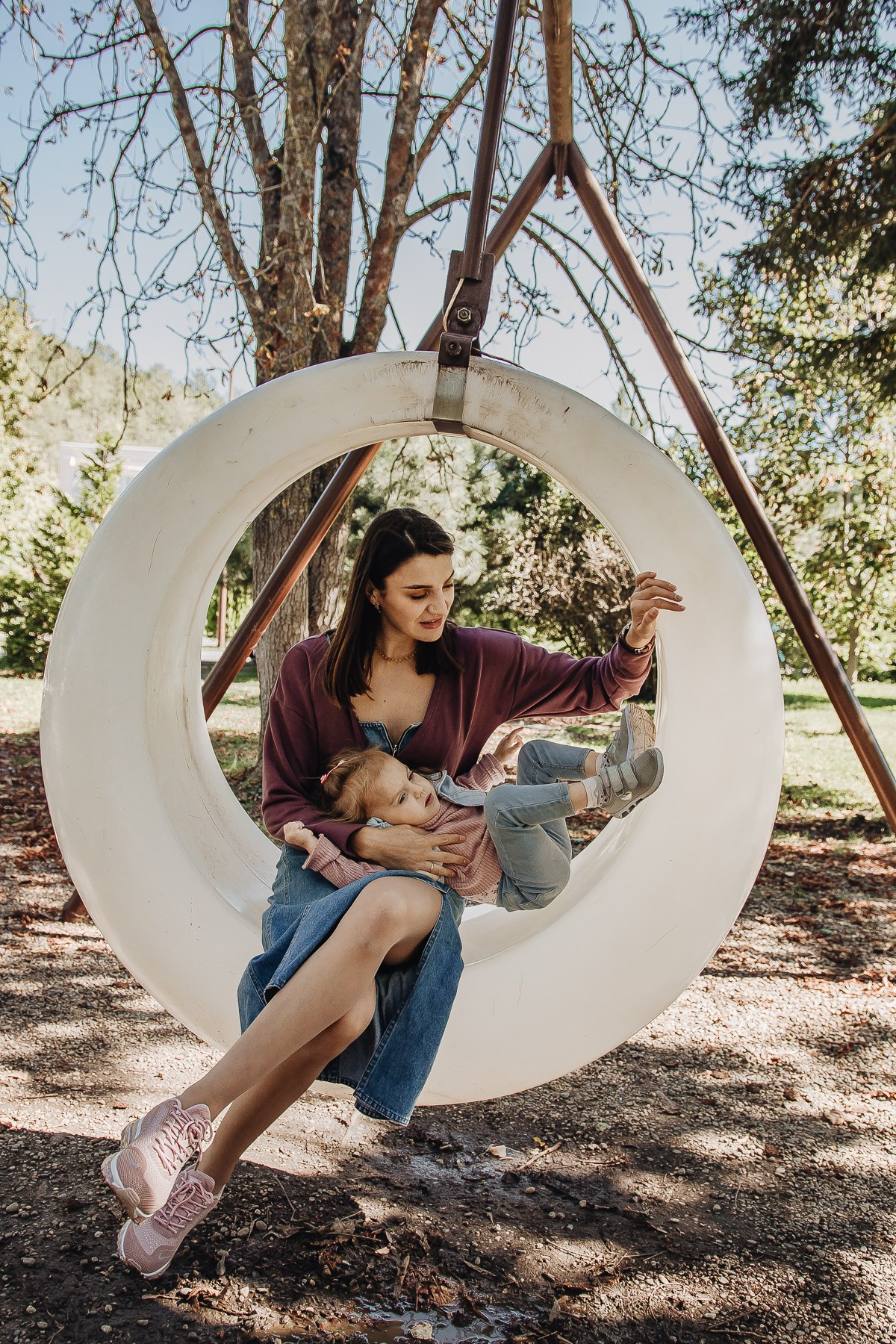 Даша с малышкой — улыбки у воды. Семейный фотограф Новороссийск, Анапа, Геленджик — Юлия Давыдова