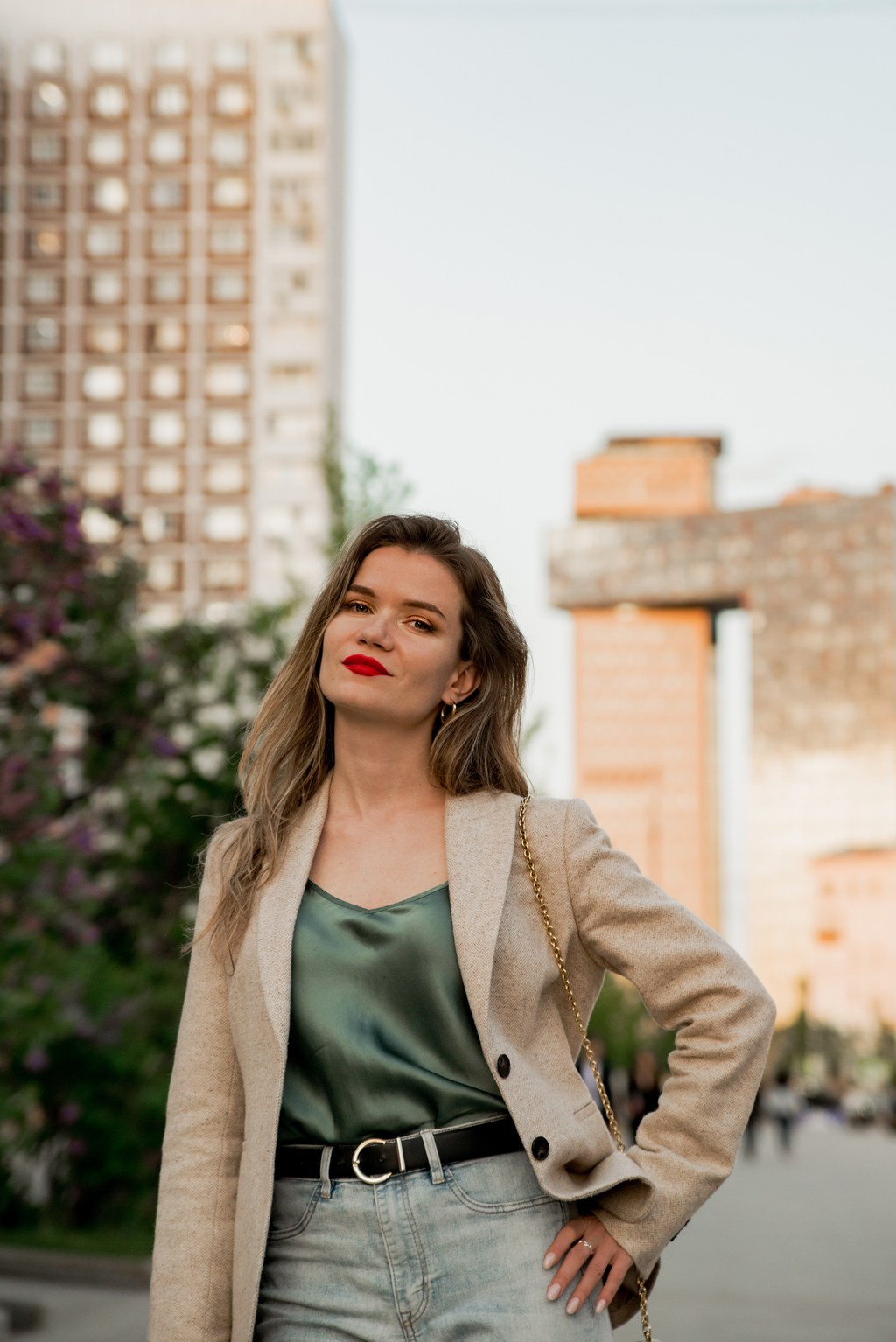 Анна в городе. Фотограф и дизайнер в Москве Екатерина Лобачева