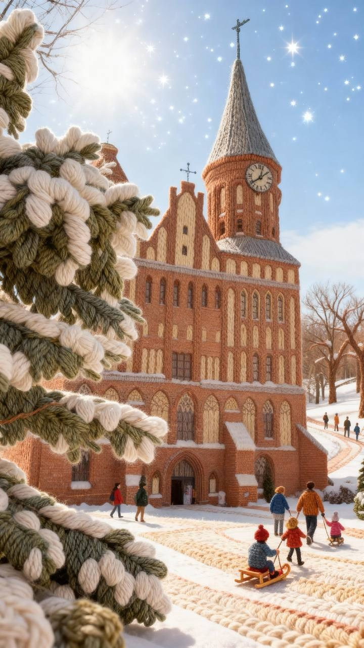 «Вязаный». Ekaterina Kiral — Visual Branding & AI Creation