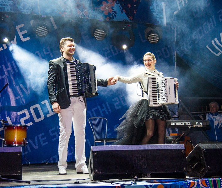 Аккордеонист Мирослав Лелюх