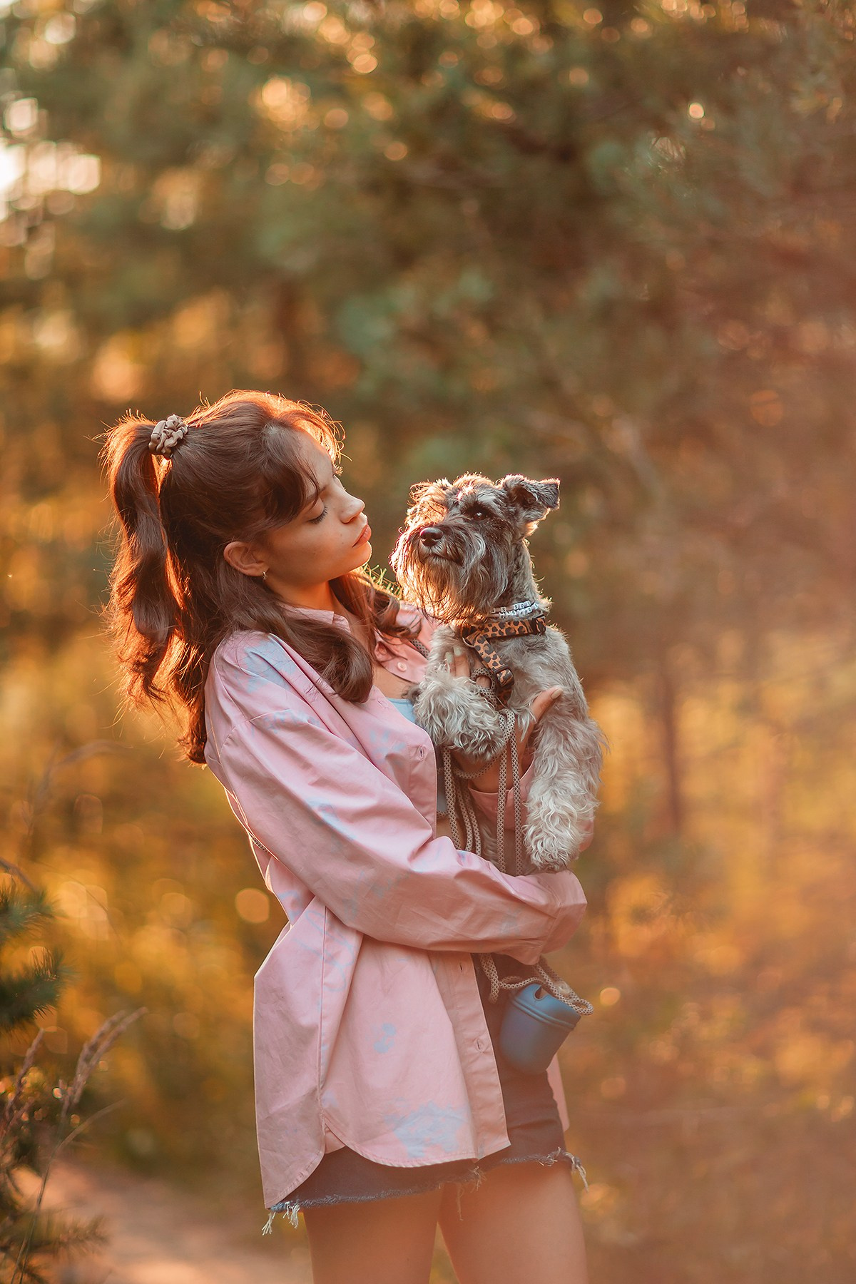 Оля и Ася. Семейный фотограф анималист Мария Крючкова