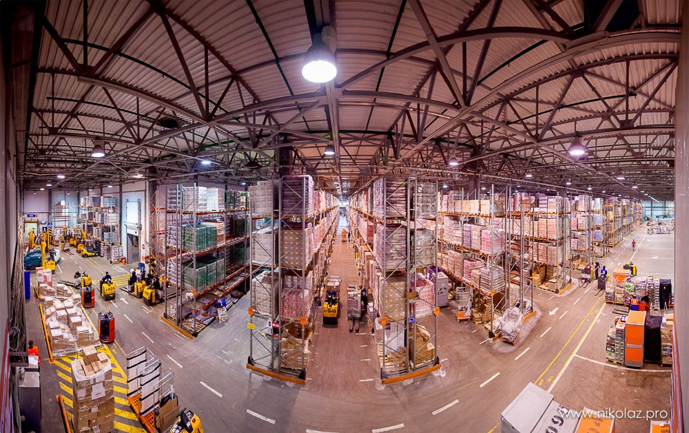 ДИКСИ склад. Видеооператор/Фотограф Николай Завьялов