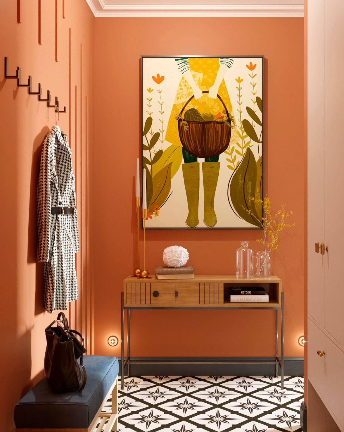 Квартира для семьи с двумя детьми в Подмосковье. Дизайнер интерьера Троилова Арина