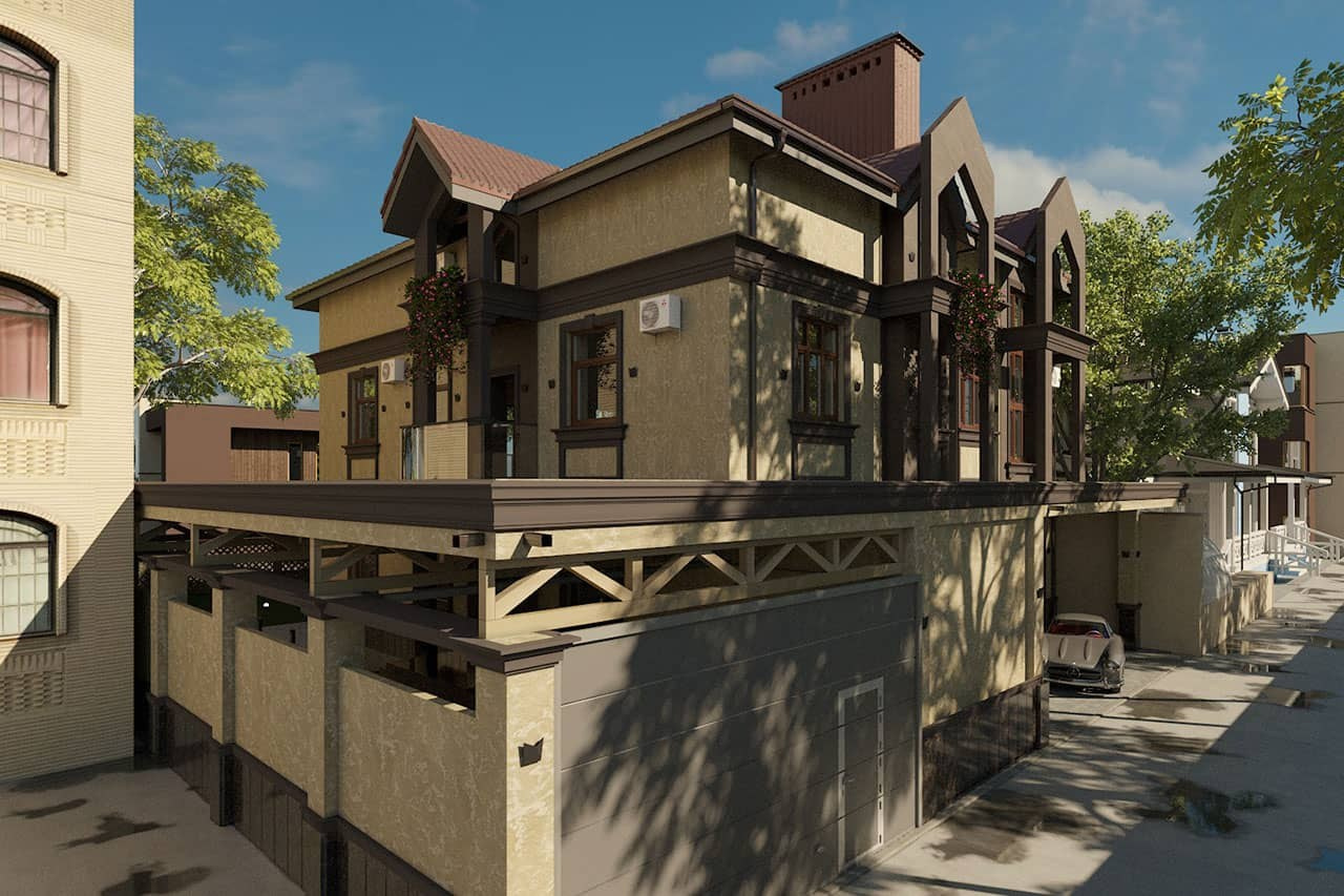 Ремонт коттеджа и частного дома под ключ