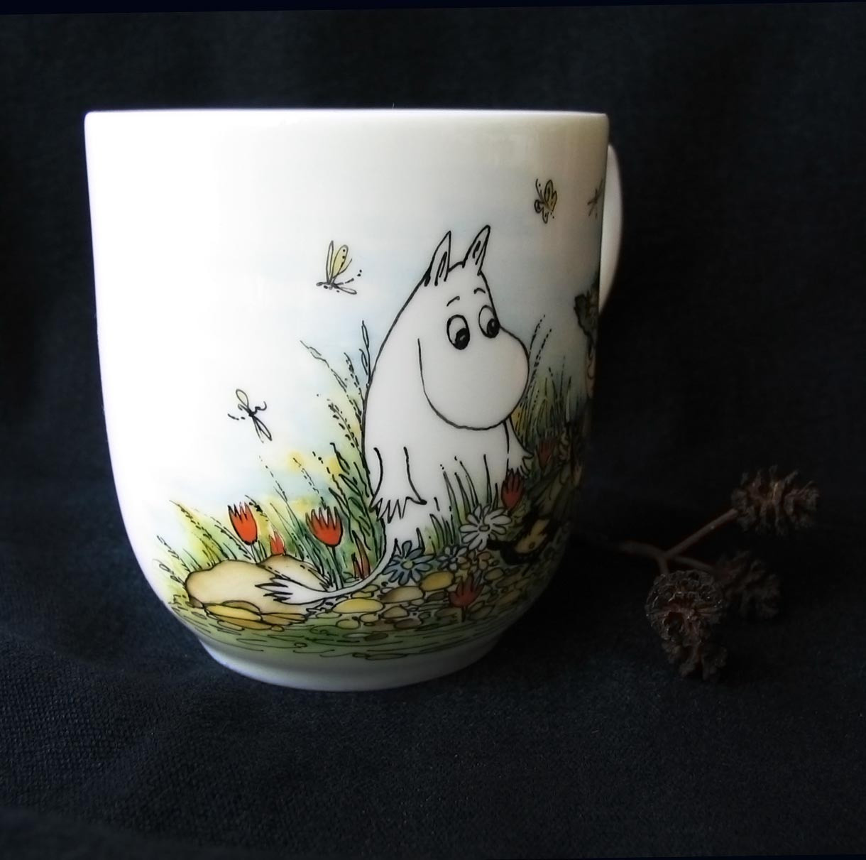 Кружка Муми-Тролль и Снусмумрик фарфор wilmax