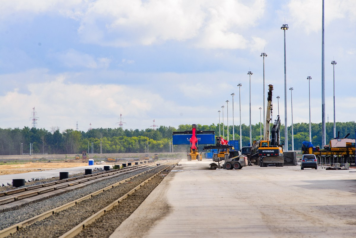 Транспортно-логистический терминал «Сибирский». Фотограф Сергей Сергеев