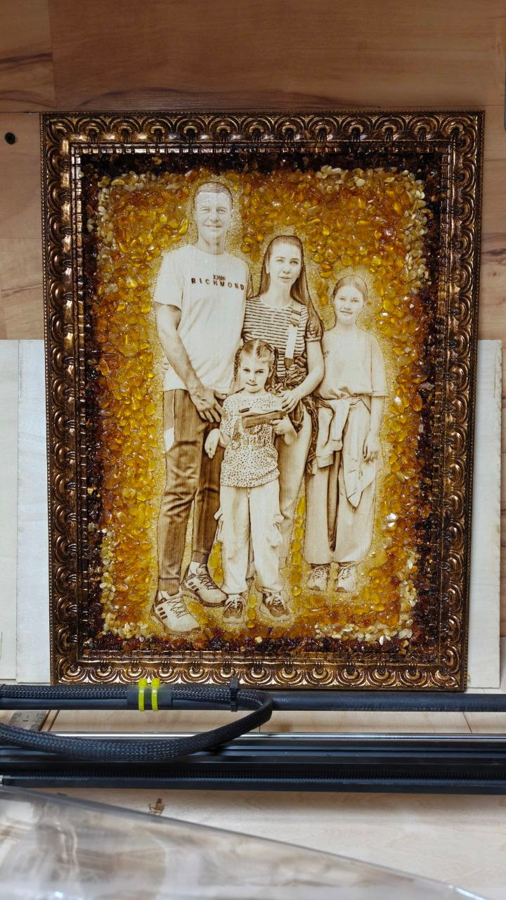 Портреты. Выжигания картин и портретов по фото