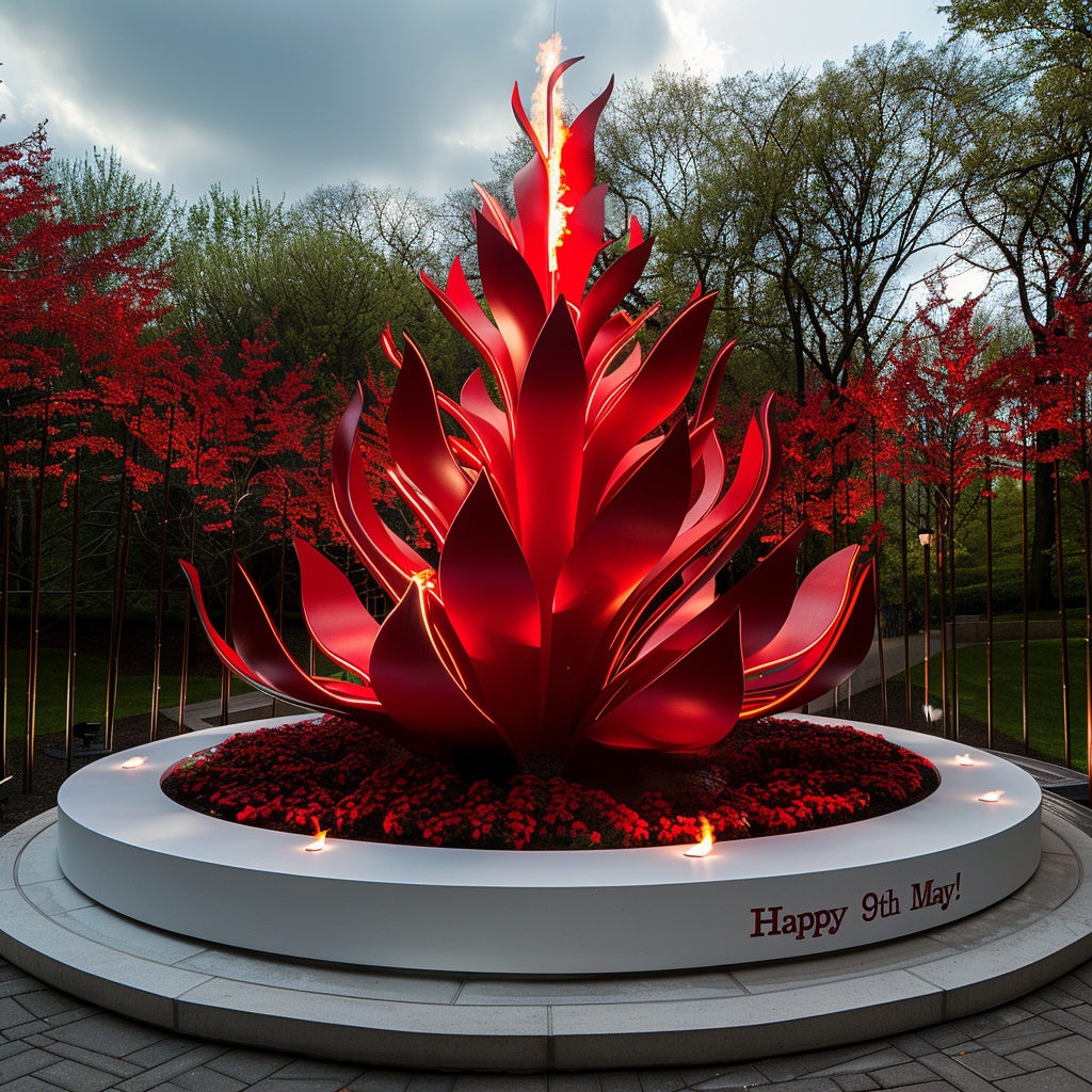 Разработка эскизов декора для тендера для праздника 9 мая. Главная