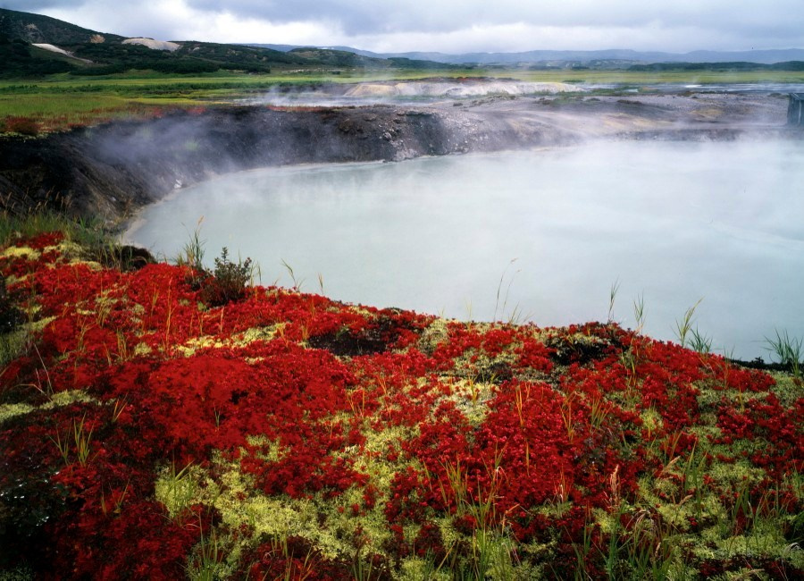 Камчатка. Кальдера Узон. ВАДИМ ГИППЕНРЕЙТЕР — ВЕЛИКИЙ ФОТОГРАФ ЗЕМЛИ РУССКОЙ