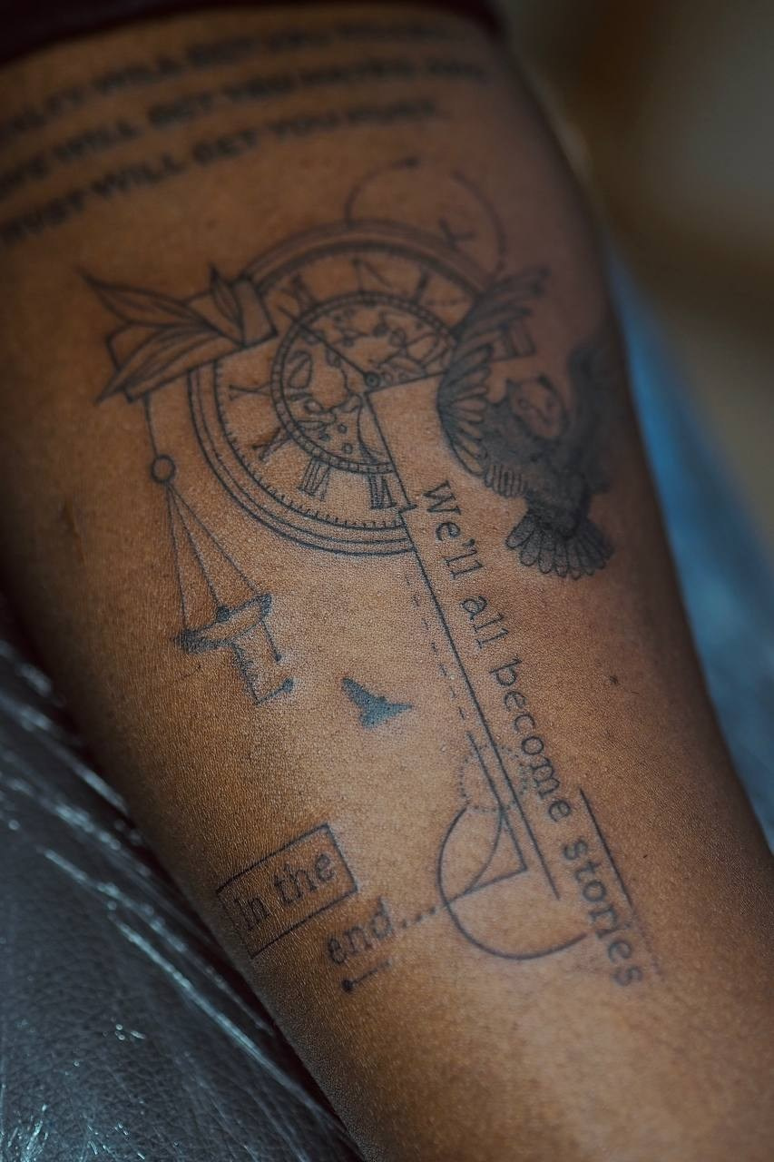 Студия мини-тату Москва. Фотограф Москва Юлия Солодкина