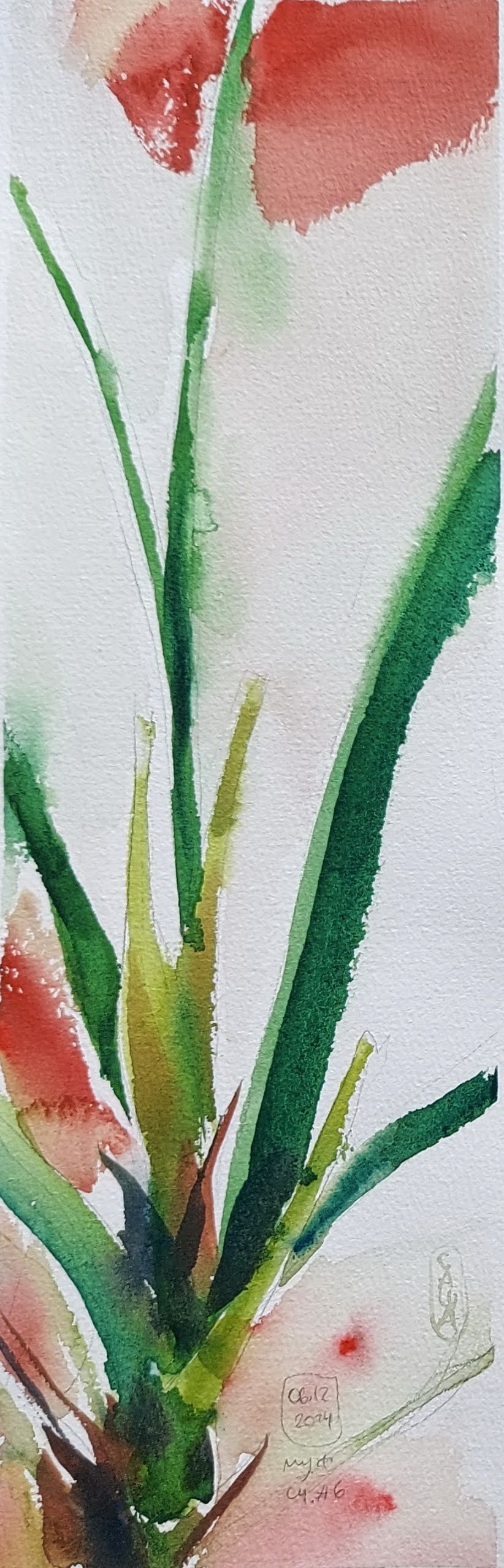 Flowers. Alexander Manaenkov | Watercolor Artist from Siberia