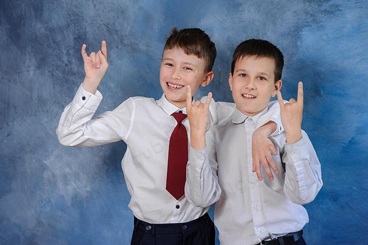 Портреты, школьники