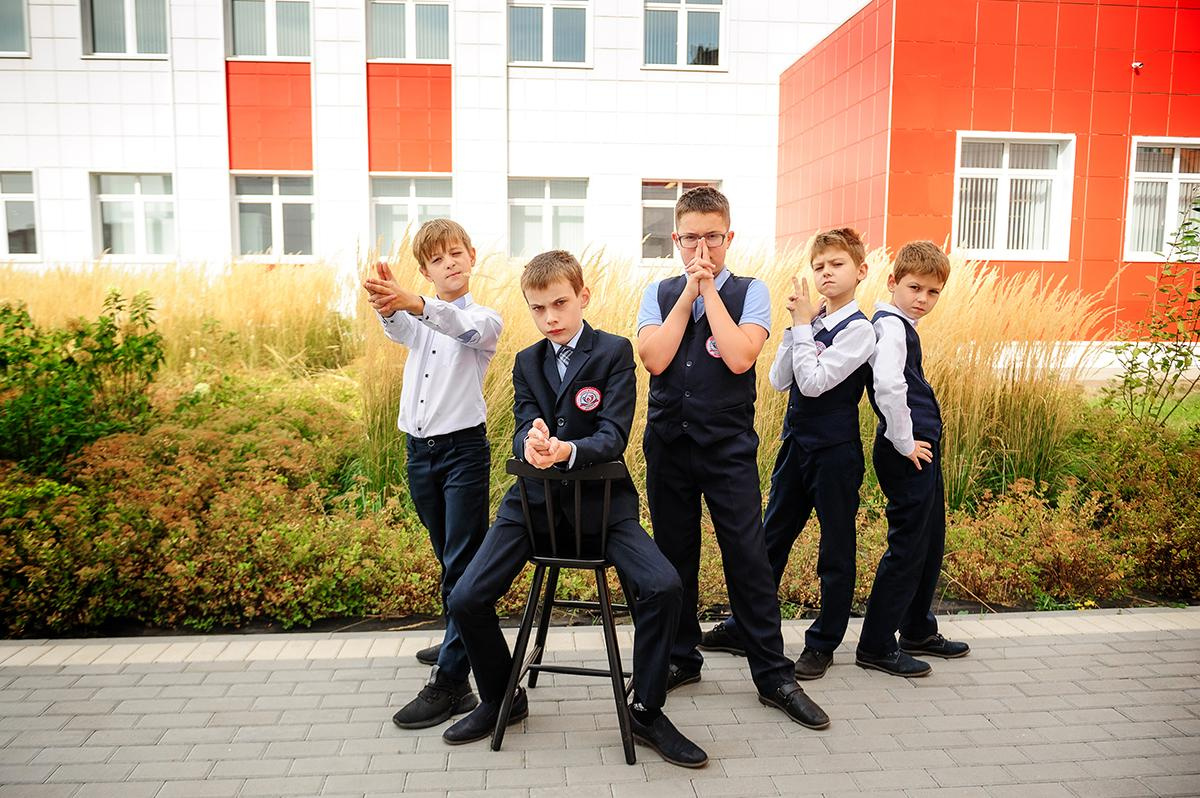 Портреты, школьники