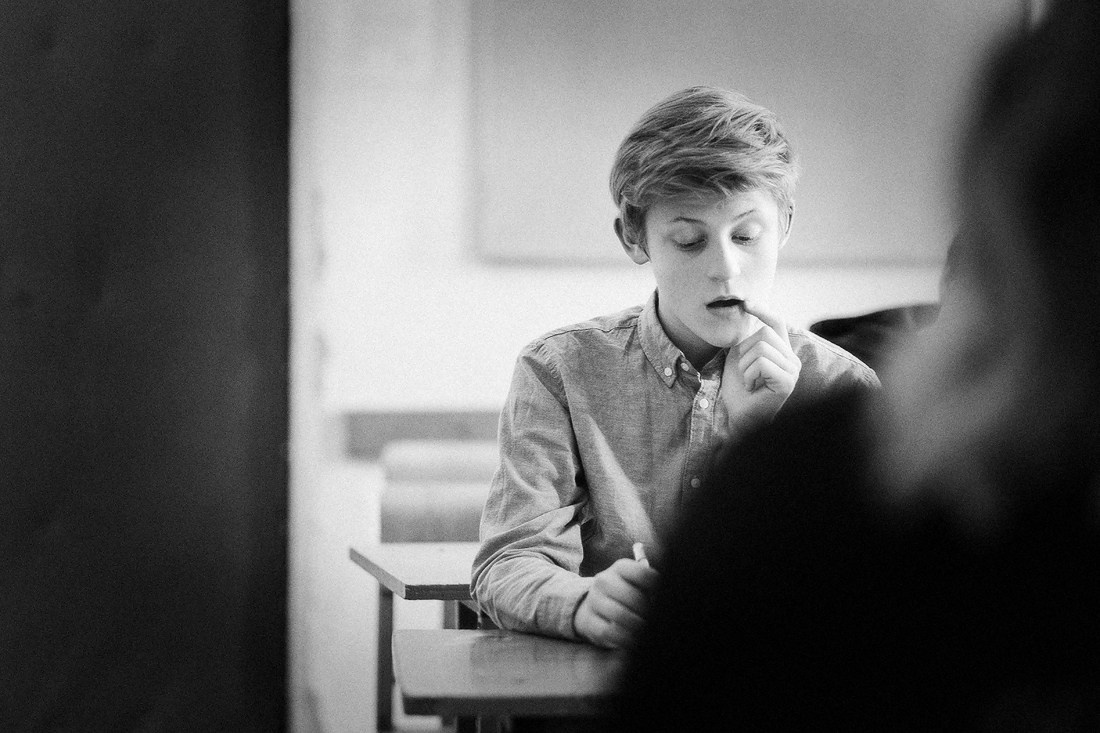 Фоторепортаж со школьного урока 4-го класса. Репортажный фотограф Борис Геер