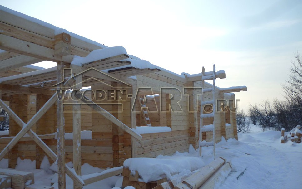 «Монино» 177 кв. м. Проекты деревянных домов