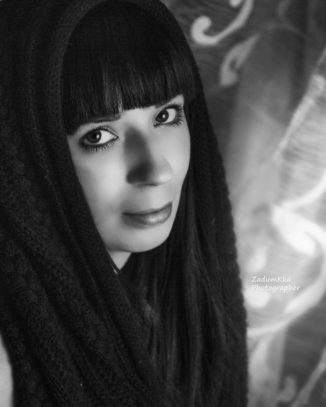 Портрет ч/б. Фотограф  в г. Чита Натали Задумина