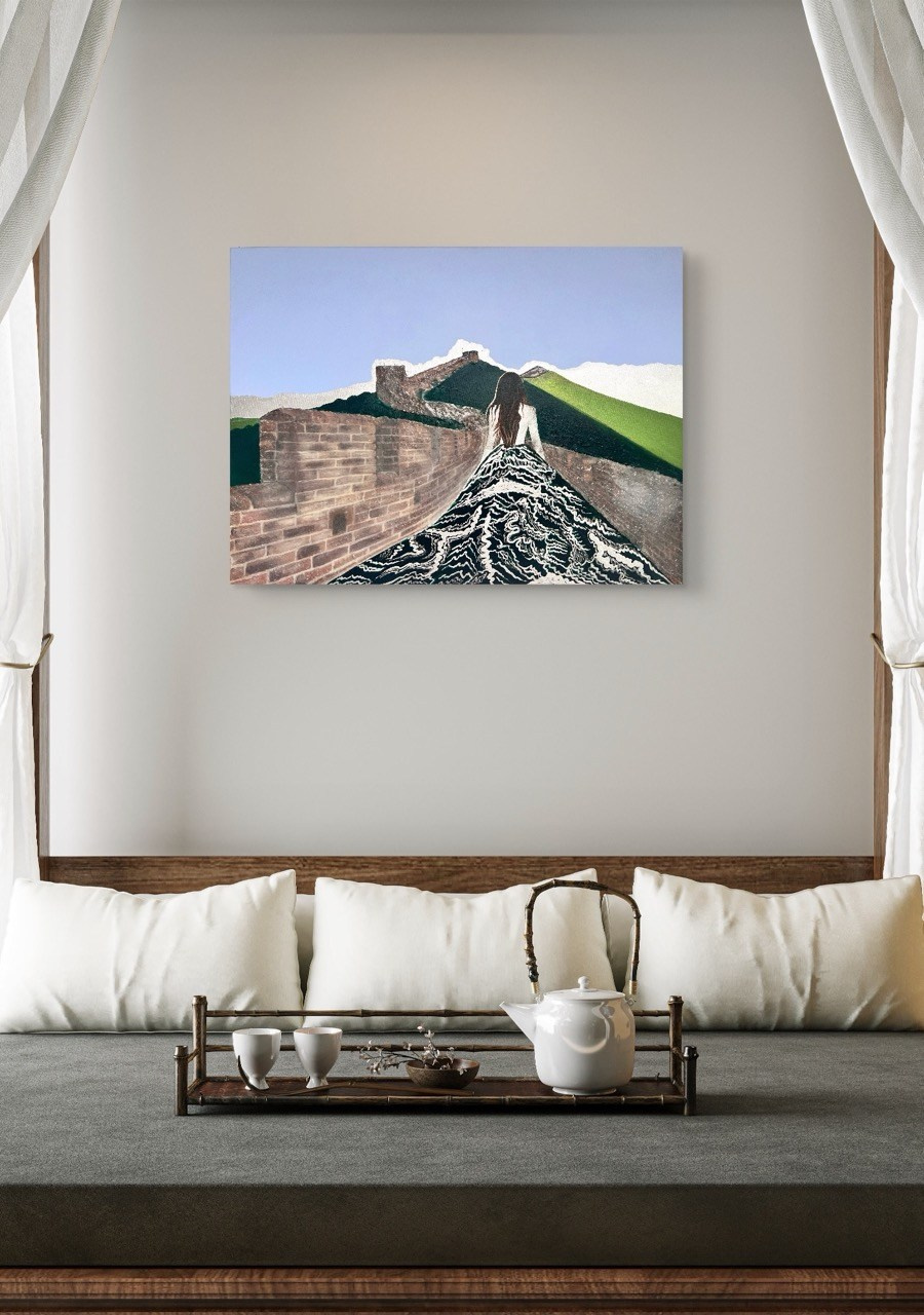 Серия «Волшебница Изумрудного Востока». Картины пейзаж