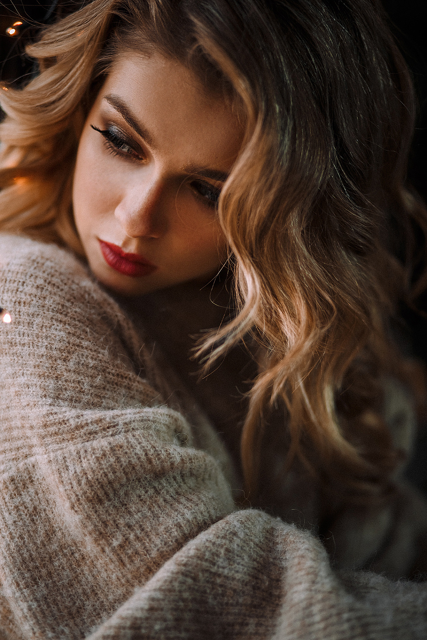 Индивидуальная новогодняя. Ангелина. Свадебный и семейный фотограф Москва Екатерина Верижникова