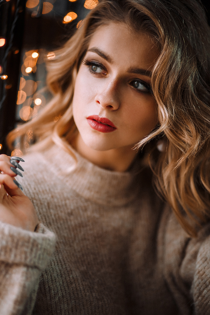 Индивидуальная новогодняя. Ангелина. Свадебный и семейный фотограф Москва Екатерина Верижникова