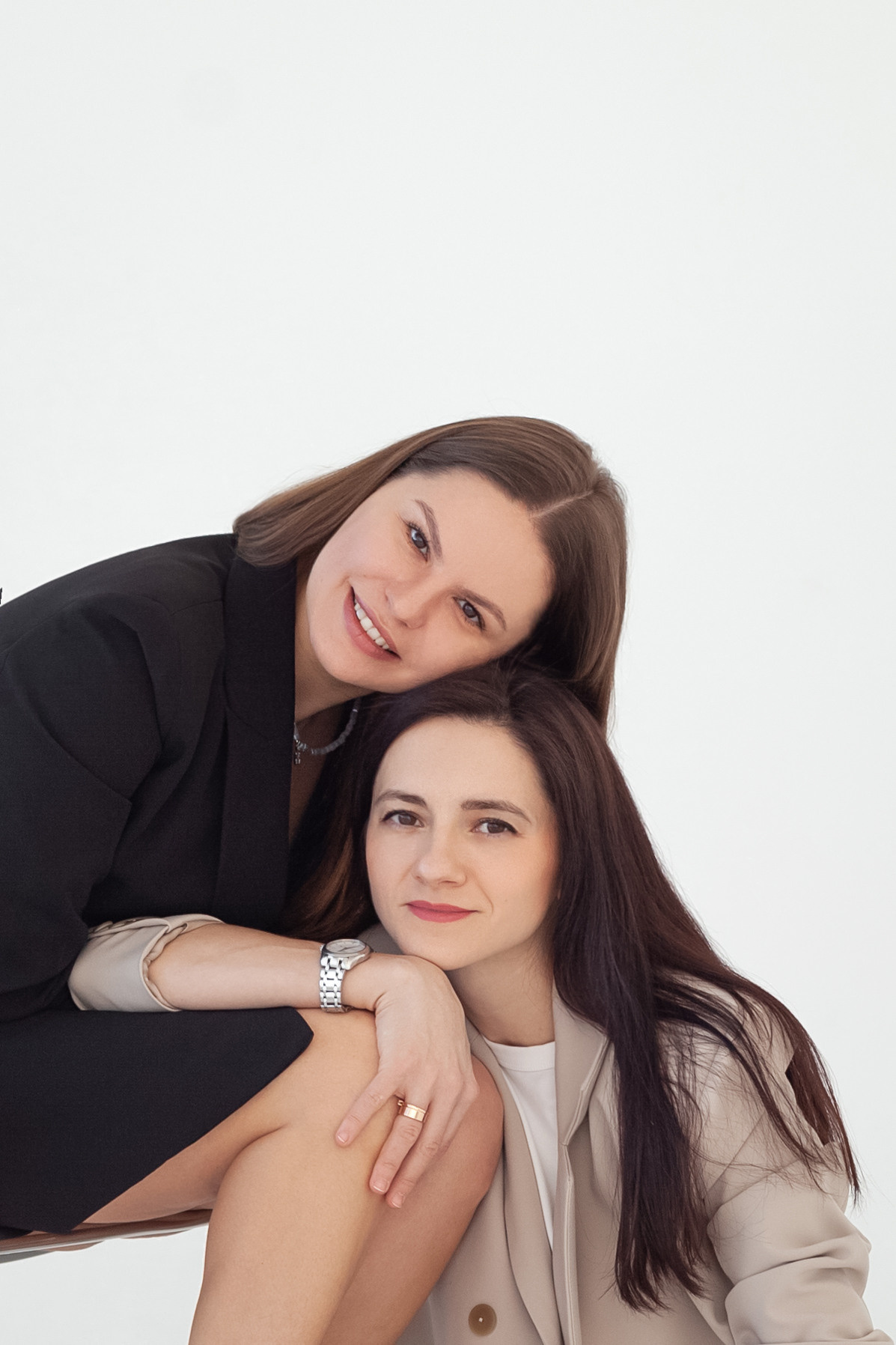 Фотосессия дизайнеров Татьяны и Ирины. Семейный и женский фотограф, стильный репортаж в г. Новосибирск