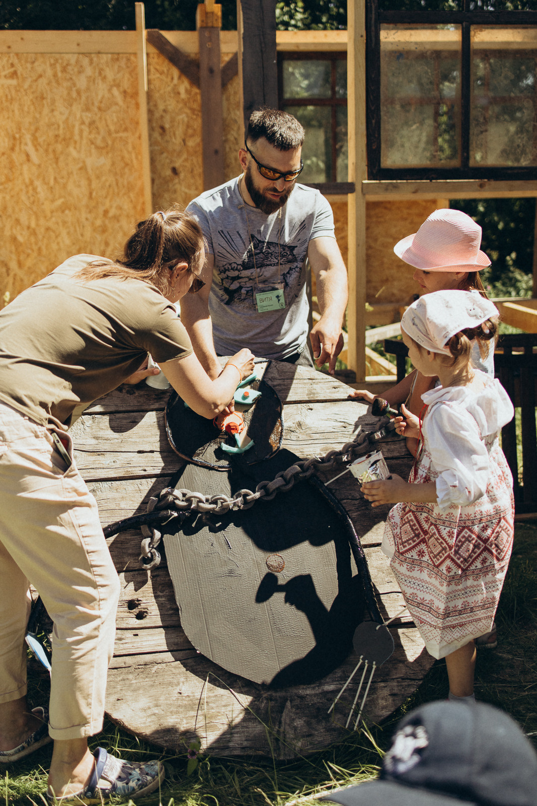 Семейный выезд на Ивана Купалу. Фотограф в Москве