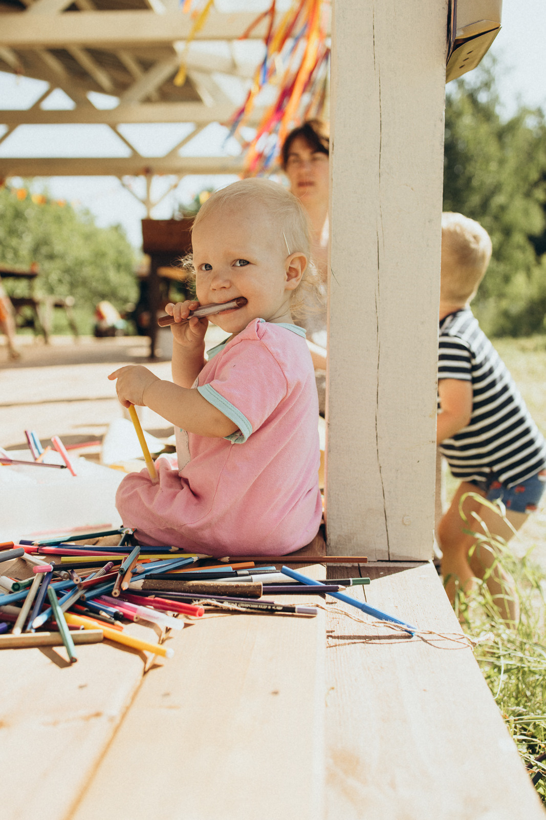 Семейный выезд на Ивана Купалу. Фотограф в Москве
