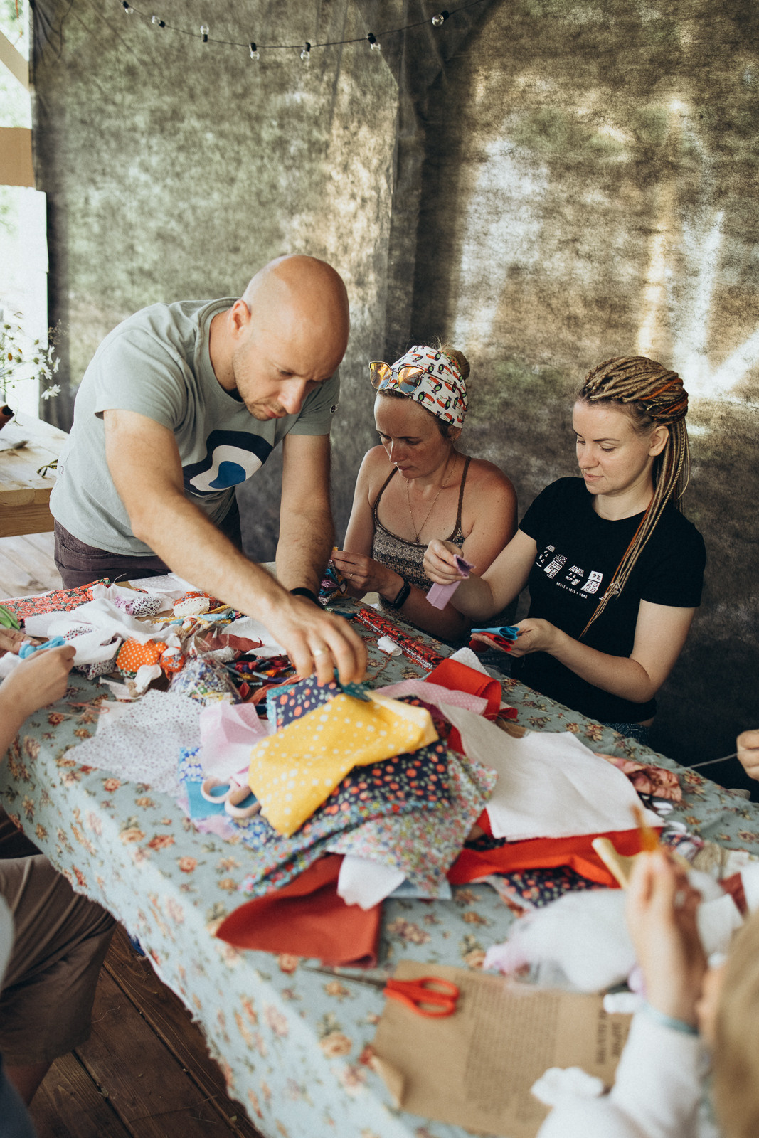 Семейный выезд на Ивана Купалу. Фотограф в Москве