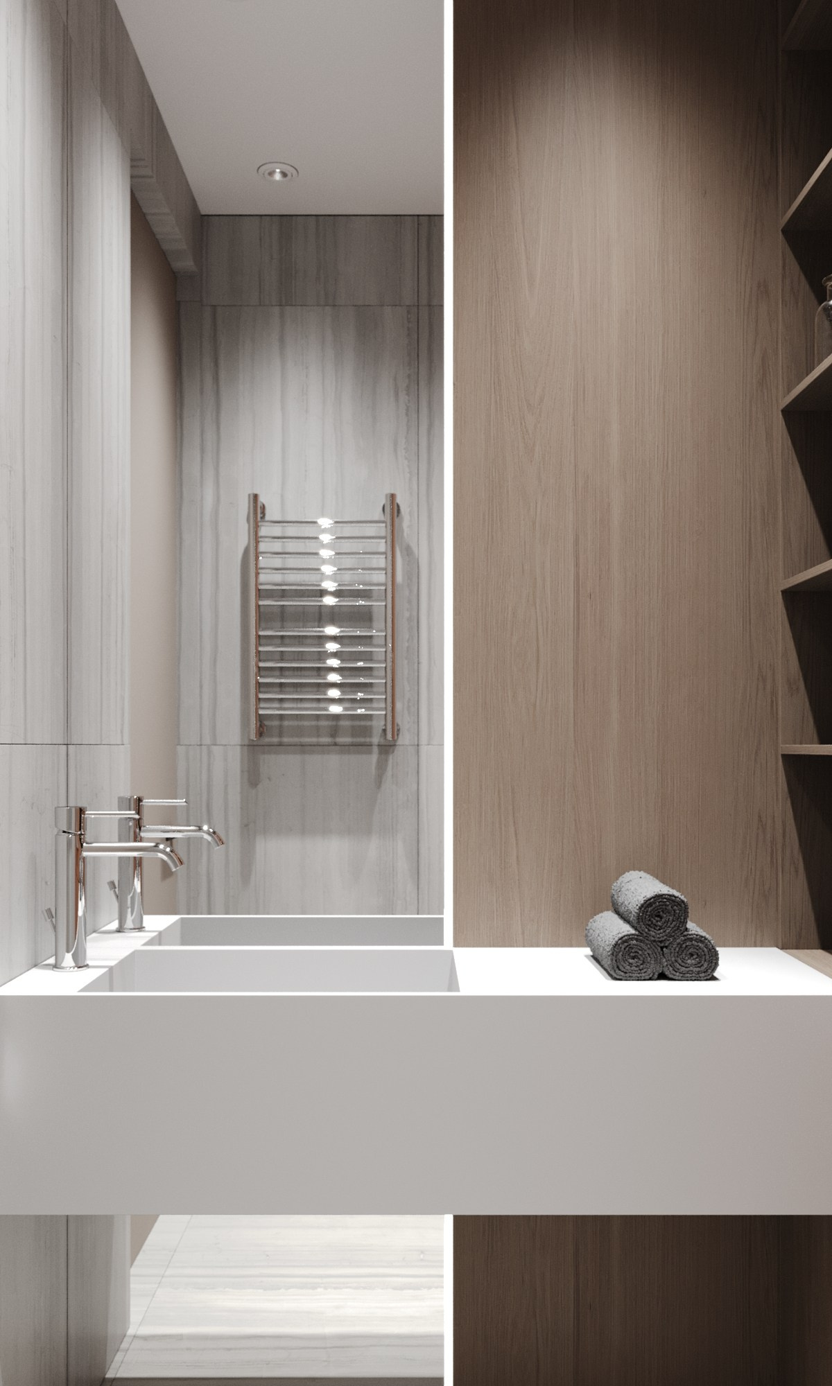 ЖК ЗилАрт 388, 64 кв.м. Kod Interiors | Дизайнер интерьеров Кораблина Кристина